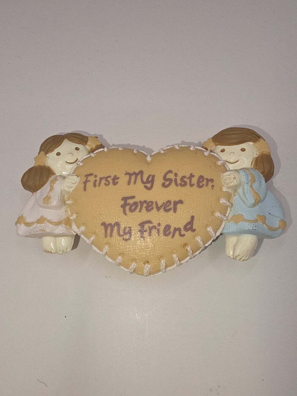 Fridge Magnet- First My Sister Forever My Friend (Missing Wings) Angels Heart